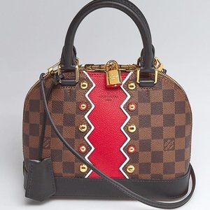 LV Limited Edition Damier Canvas Karakoram Alma BB